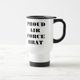 De Voyage Mug Fiers Air Force Brat