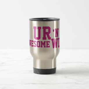 DE VOYAGE MUG INCROYABLE POUR UNE FEMME INCROYABLE - TU ES U