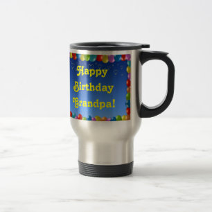 De Voyage Mug Joyeux Anniversaire grand-père