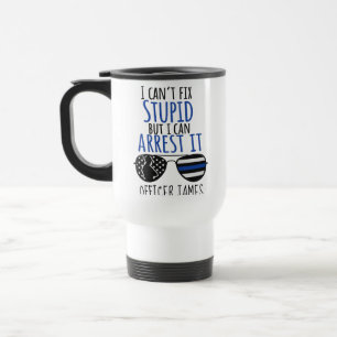 De Voyage Mug Personnalisé pour Policier, Policier