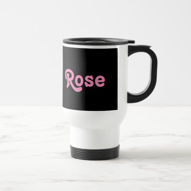 De Voyage Mug Rose (Droite)