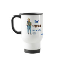 Ne joue pas avec mon café. Mug