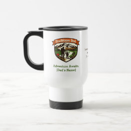 De Voyage Papa Pionnier Mug Personnalisé pour la Fête des Pè