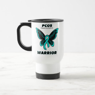 De Voyage Papillon/Guerrier...PCOS Travel Mug
