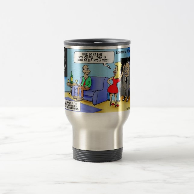 De Voyage Passez Dans Une Teddy..Roosevelt Drôle Cadeaux Mug (Centre)