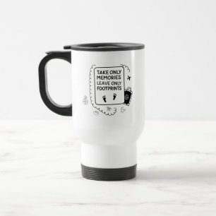 De Voyage Prenez seulement des souvenirs mug