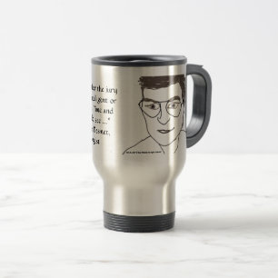 De Voyage Prof Mattias Desmet Travel Mug par RoseWrites 