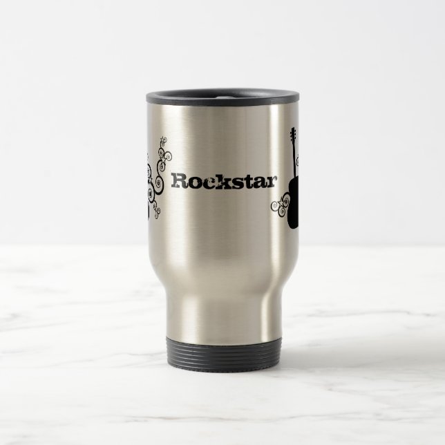 De Voyage Rockstar Guitar Mug (Centre)