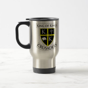 De Voyage Roi des Rois Travel Mug w/Shield