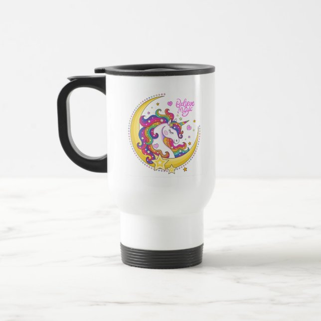 De Voyage Unicorn Magic Travel Mug (Gauche)