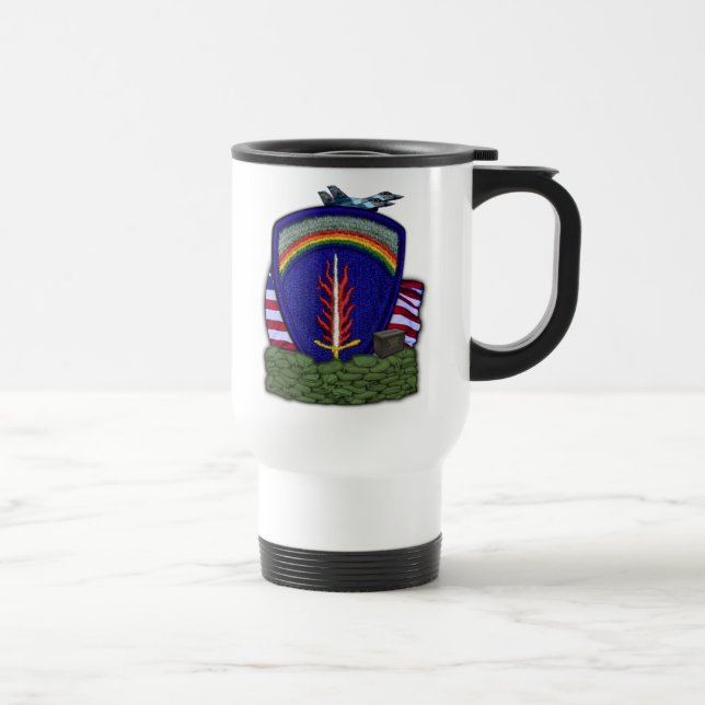 De Voyage usab usareur patch vets Mug (Droite)