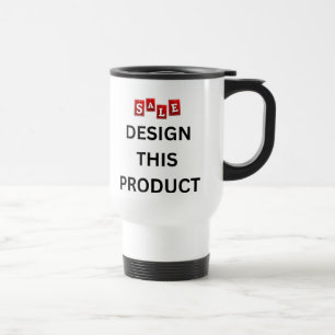 De Voyage VENTE ! Mug Commuter - 15oz - Blanc