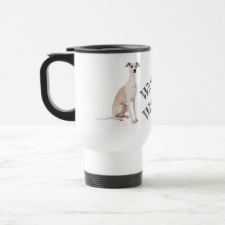 De Voyage Whippet Whisperer Travel Mug