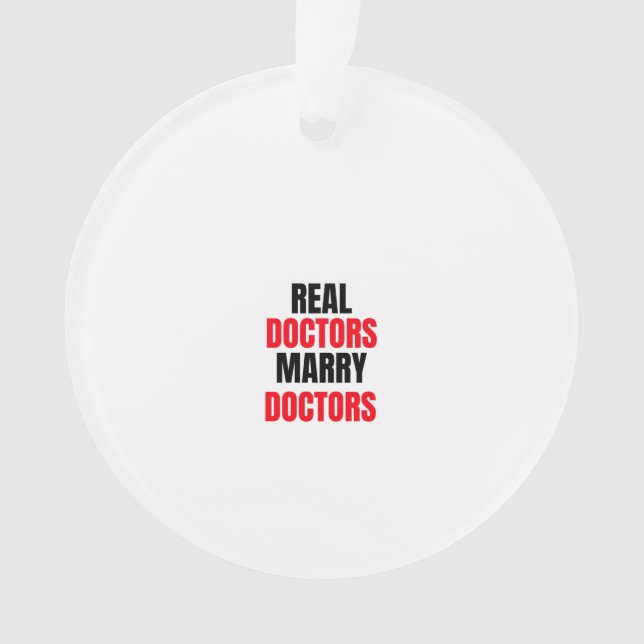 de vrais médecins épousent des médecins (devant)
