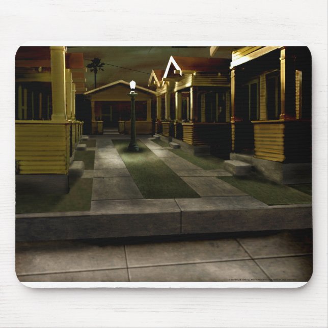 DEA01 Bungalows.tif Mousepad (Vorne)