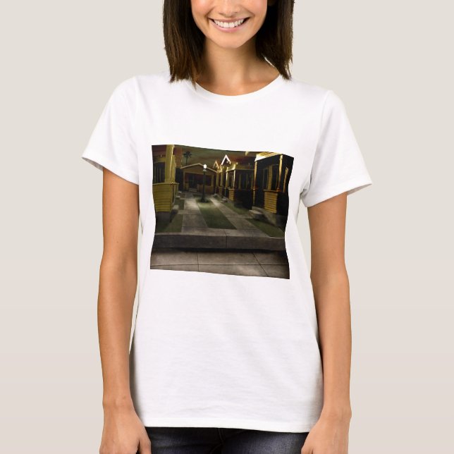 DEA01 Bungalows.tif T-Shirt (Vorderseite)
