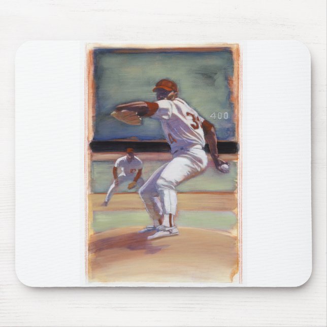 DEA22 Baseball 1.tif Mousepad (Vorne)