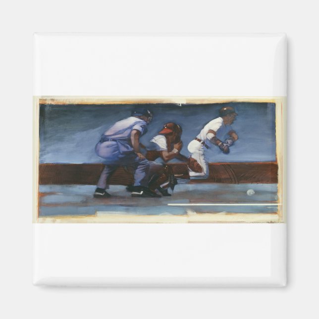 DEA23 Baseball 2,tif Magnet (Vorne)