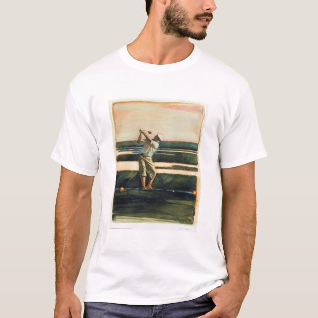 DEA24 Golfer.tif T-Shirt (Vorderseite)