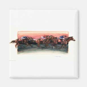 DEA25 Pferd Race.tif Magnet