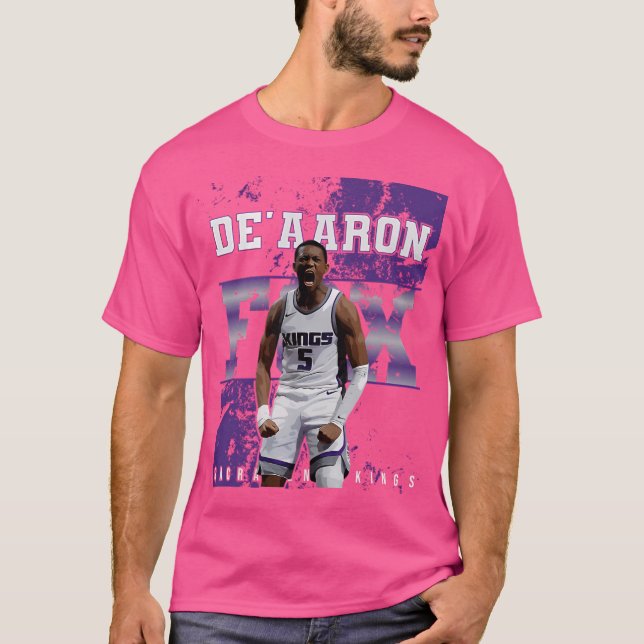 De'Aaron Fox Basketball T-Shirt (Vorderseite)