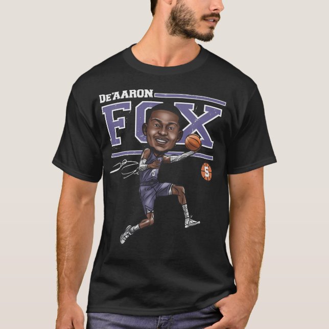Deaaron Fox Sacramento T-Shirt (Vorderseite)