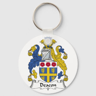 Deacon Familienwappen Schlüsselanhänger