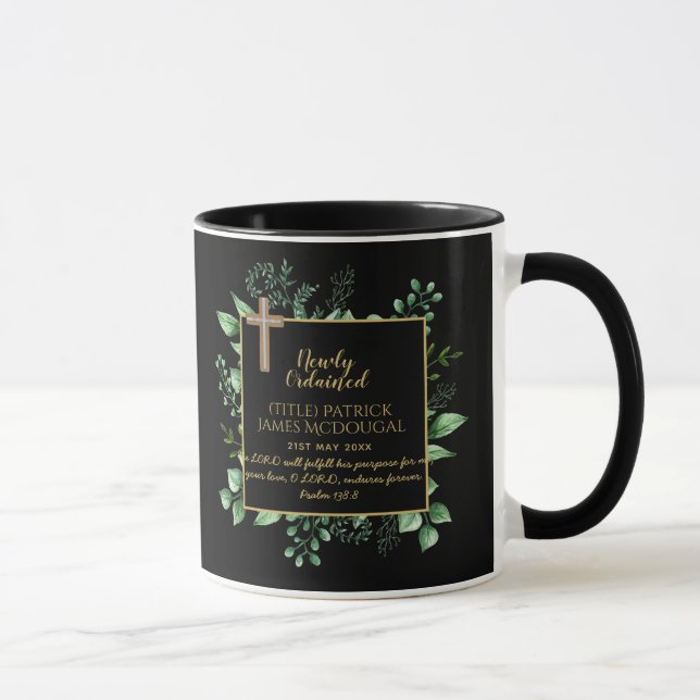 DEACON neu Ordinierte Verse-Geschenkidee Tasse (Rechts)