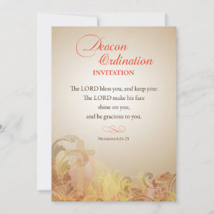 Deacon Ordination Invitation Scripting Einladung