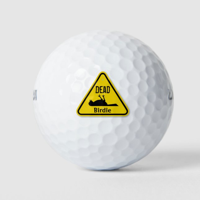 Dead Birdie Golf Balls Golfball (Vorderseite)