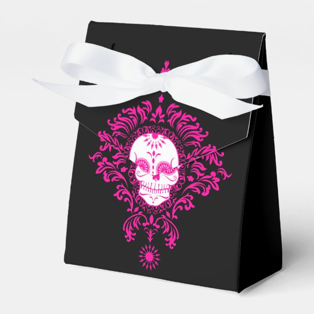 Dead Damask - Custom Sugar Skull Gevor Boxen Geschenkschachtel (Vorderseite)