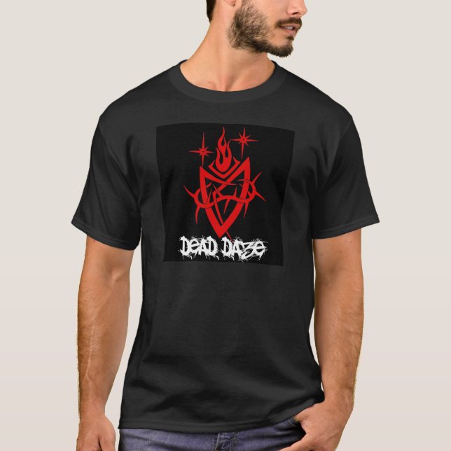 Dead Daze Tribal Heart T-Shirt (Vorderseite)