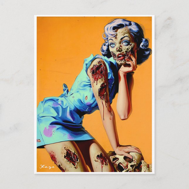 Dead, Dreamy, and Dangerously Darling: Kaye Postkarte (Vorderseite)