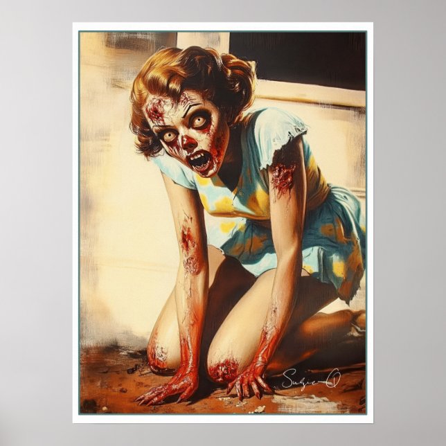 Dead, Dreamy, and Dangerously Darling: Susie-Q Poster (Vorne)