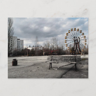 Dead Ferris Wheel Postkarte