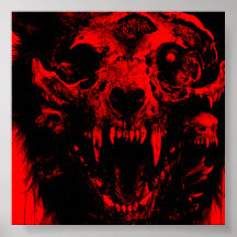 DEAD FLESH AMALGAMATION | Matt Paper Print