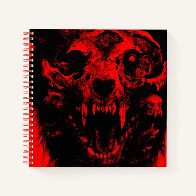 DEAD FLESH AMALGAMATION | SpiralNotebook Notizbuch (Vorderseite)