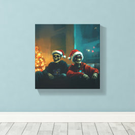 Dead Inside... But It’s Christmas Leinwanddruck