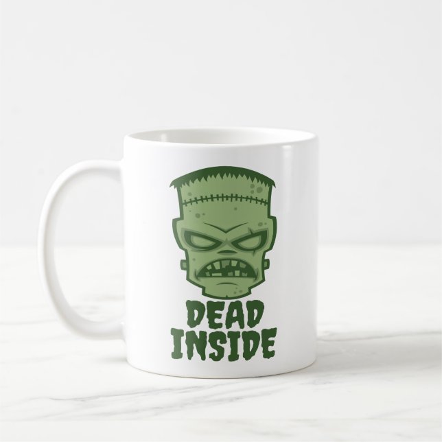 Dead Inside Frankenstein Monster Kaffeetasse (Links)
