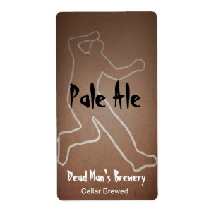 Dead Man Zuhause Made Beer Labels
