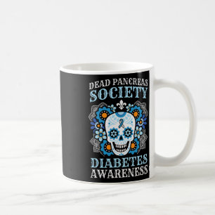 Dead Pankreas Gesellschaft Diabetes Bewusstsein Zu Kaffeetasse