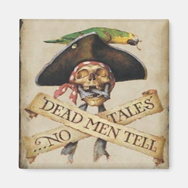 Dead Pirate Magnet (Vorne)