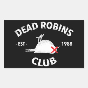Dead Robins Club Aufkleber