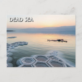 Dead Sea Jordan Travel Postkarte