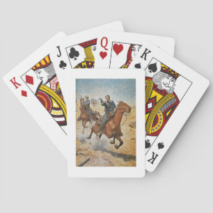 Dead Sure: a U.S. Cavalry trooper in the 1870s (co Spielkarten