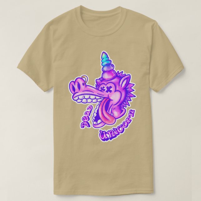 Dead Unicorn  T-Shirt (Design vorne)