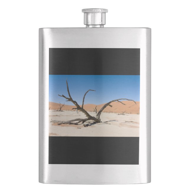 Dead Vlei, Namibia Flachmann (Vorderseite)