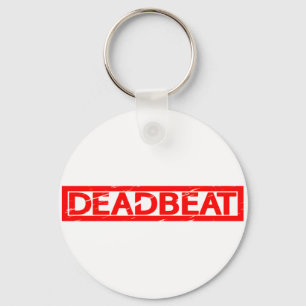Deadbeat-Briefmarke Schlüsselanhänger