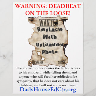 Deadbeat Mama Flyer