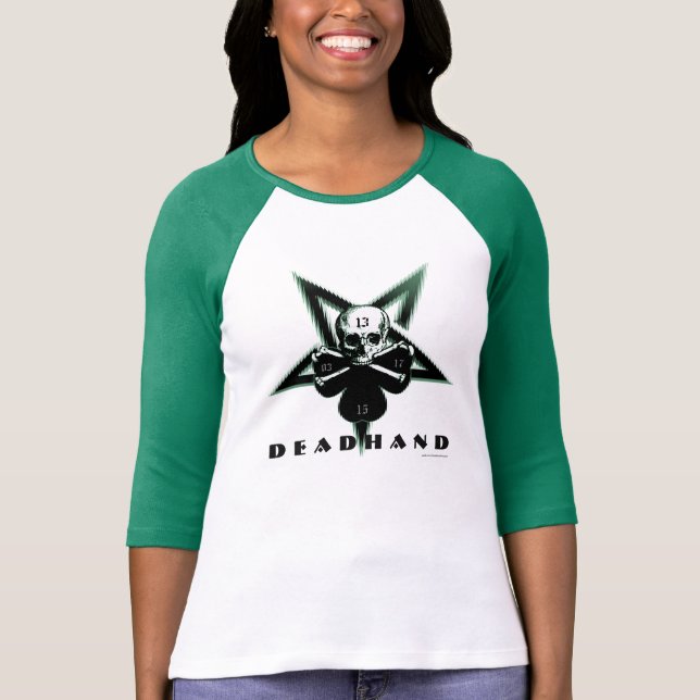 Deadhand 2015 Dunkelheits-Kleeblatt T-Shirt (Vorderseite)